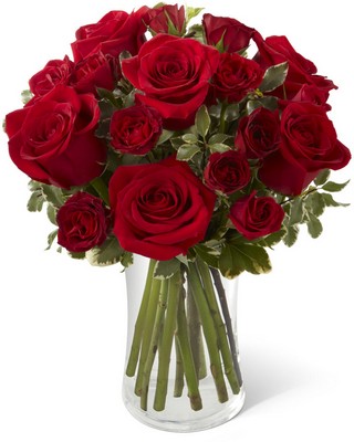 Red Romance Rose Bouquet